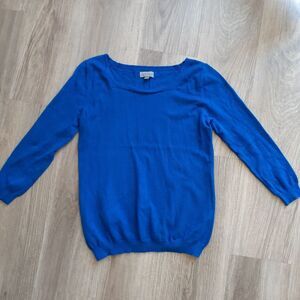 Joseph A Cobalt Blue Sweater Small